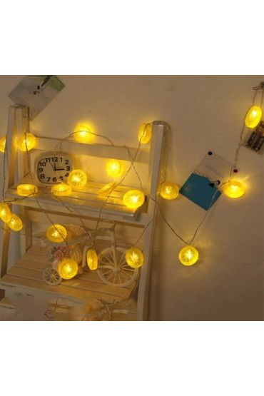 2 M 10 Led Pilli 2 Kademeli Limon Led Işık 6200-269