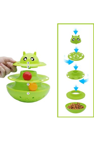 Mama Ödül Hazneli Hacı Yatmaz Kedi Köpek Oyuncağı