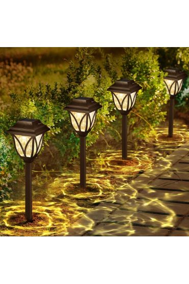 6 lı Solar Bahçe Aydınlatması Gün Işığı SKY-304