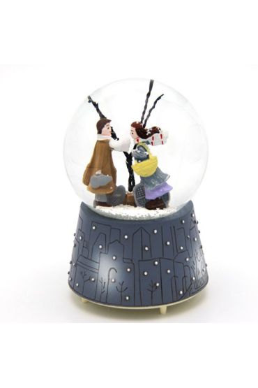 Orta Boy Kiş Masali Temali Pilli Kar Küresi