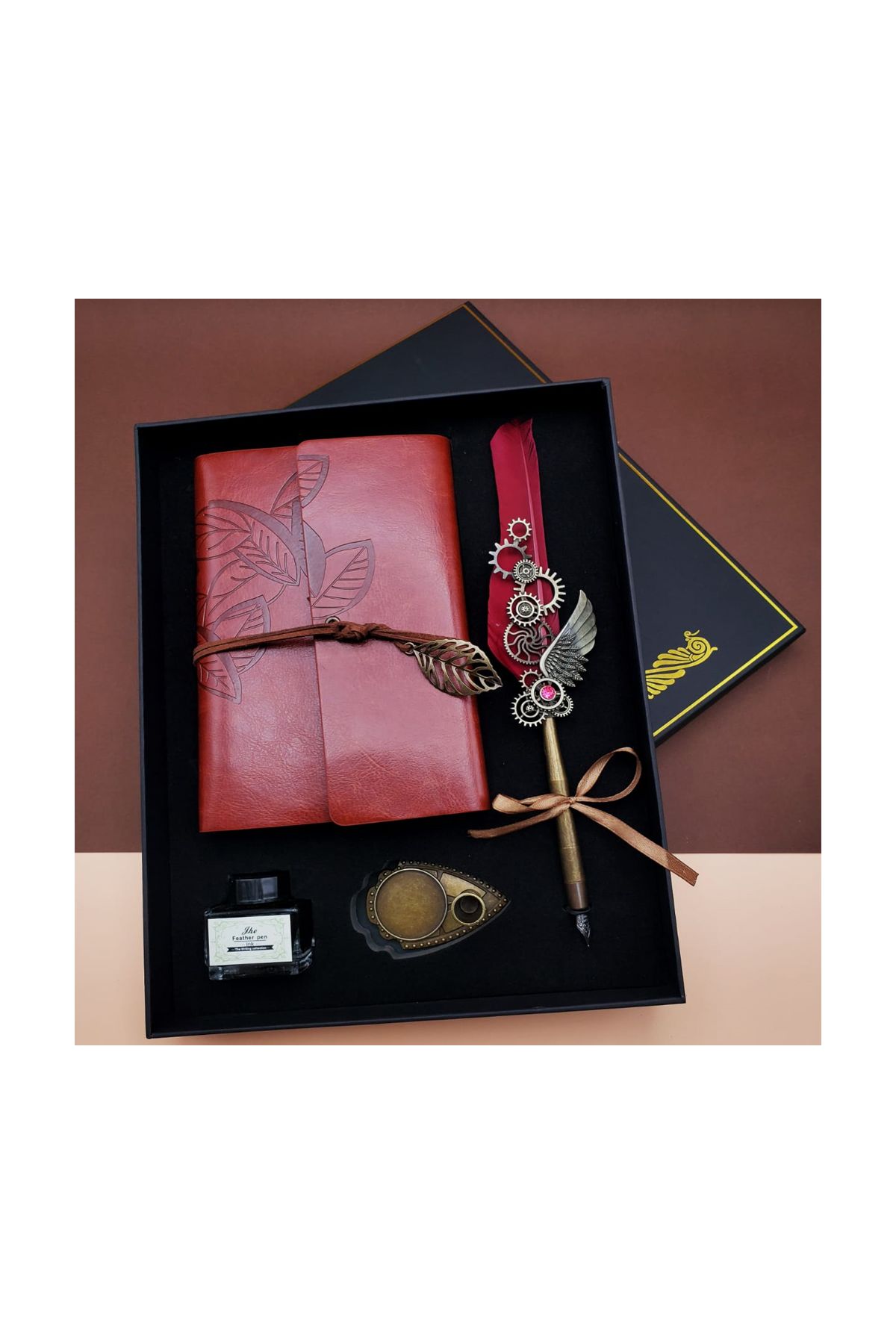 Divit Hokka Defter ve Tüylü Kalem Seti