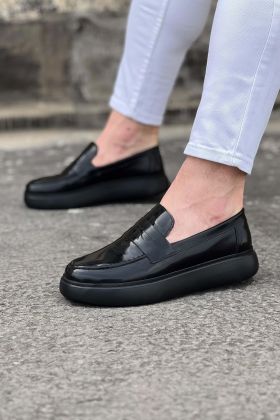 Kömür Rugan Erkek Casual Ayakkabı