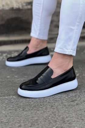 Siyah Rugan Erkek Casual Ayakkabı