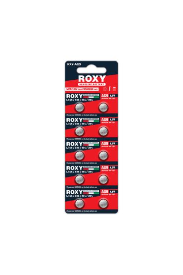 AG9 LR45/LR936/194/394 56 Mah Alkalin Düğme Pil 10 Lu Paket 