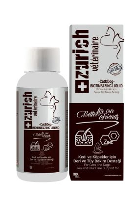 Kedi Köpek Biotin Deri Ve Tüy Bakımı Likit 100 ML Sıvı