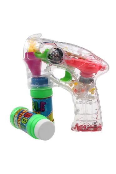 Köpük Tabancası Pilli Işıklı Müzikli Baloncuk