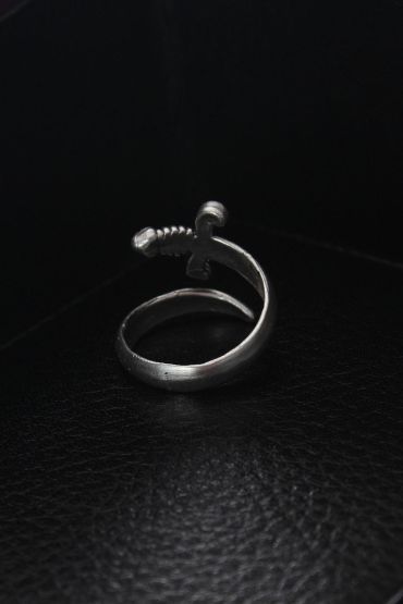 Ayarlanabilir Kılıç Model Erkek Yüzük - TJ-EY511