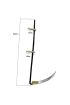 Günaş Komple Tırpan - Metal Saplı 6 Parça Set - Ahşap Elcik 65 cm