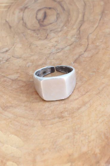 Gümüş Renk Erkek Yüzük - TJ-EY543