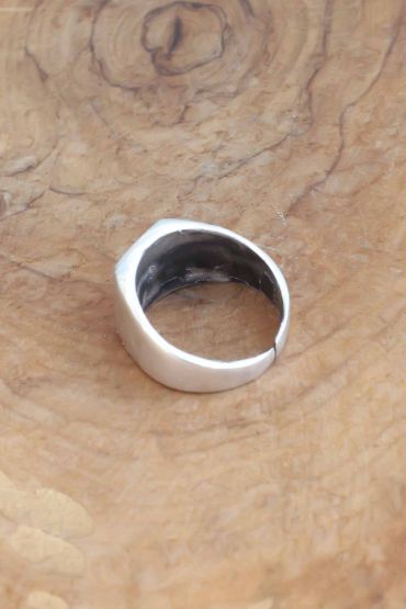 Gümüş Renk Erkek Yüzük - TJ-EY543