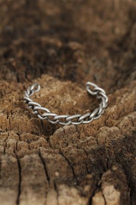 Yeni Sezon Zincir Tasarımlı Erkek Kelepçe Bileklik - TJ-EB3203