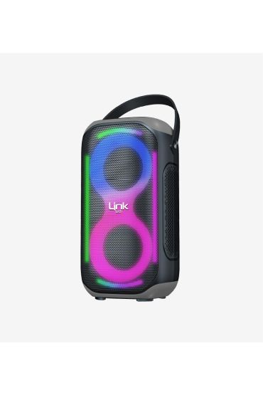 M404 RGB Işıklı Ayaklı Mikrofonlu 50W Bluetooth Hoparlör