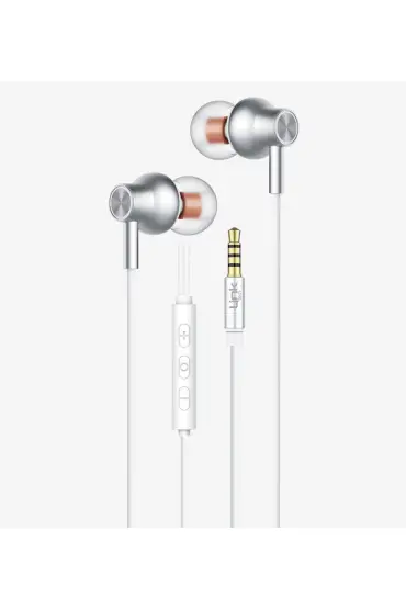H71 Mikrofonlu Yüksek Baslı Metal Kulak İçi Kablolu Kulaklık