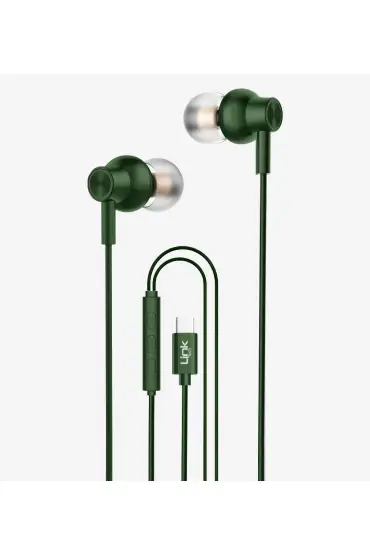 H72 Mikrofonlu Yüksek Baslı Kulak İçi Type-C Kablolu Kulaklık