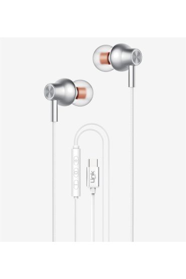 H72 Mikrofonlu Yüksek Baslı Kulak İçi Type-C Kablolu Kulaklık