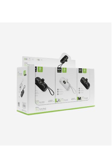 EP52 Strong ECO Friendly Type-C Port 4800 mAh Powerbank 12'li Paket