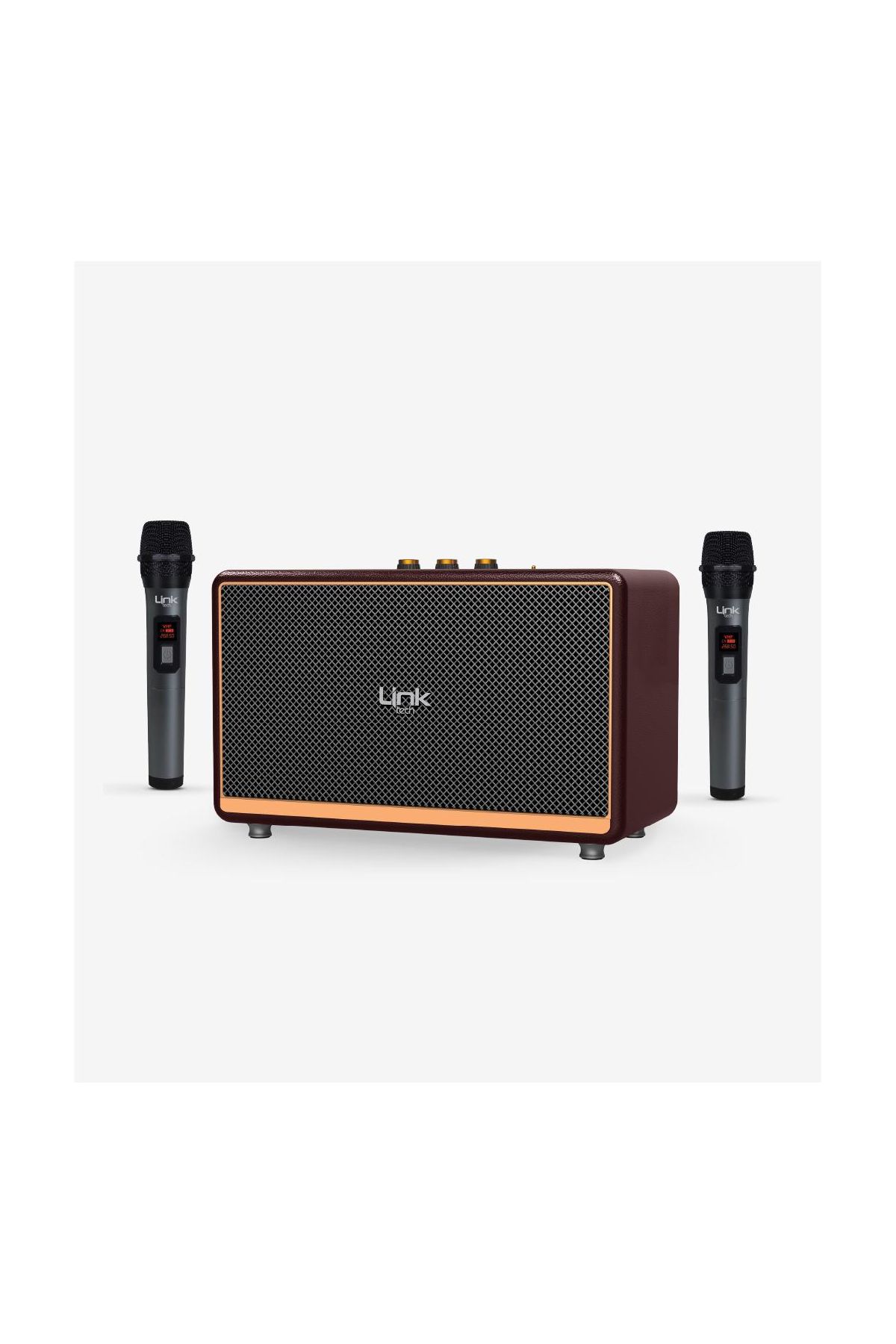 M408 Premium Mikrofonlu 100W Retro Bluetooth Hoparlör