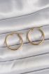 316 Çelik Gold Renk 22mm Kadın Halka Model Kadın Küpe - TJ-BKP10507