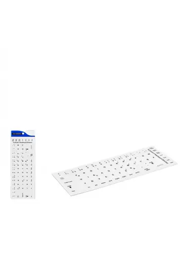 Klavye Stıcker Tuş Takımı Türkçe F Beyaz (Büyük) HDX8254B