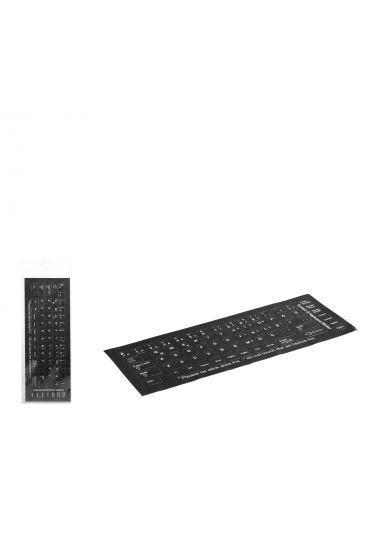 Klavye Stıcker Tuş Takımı Türkçe Q Siyah HDX8256