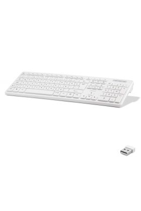 Kablolu Klavye Q 1.8M Beyaz OAK920KB