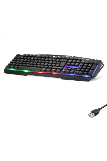 Kablolu Klavye Q Rgb Raınbow Siyah OKW213S