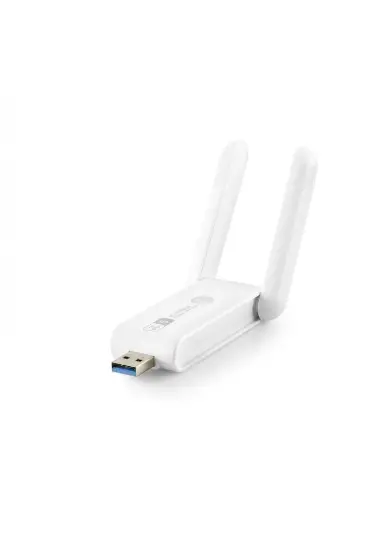 Usb Wıfı Adaptor Ac650 2.4Ghz&5Ghz Rtl8812Bu Wifi5 Beyaz UAC27D