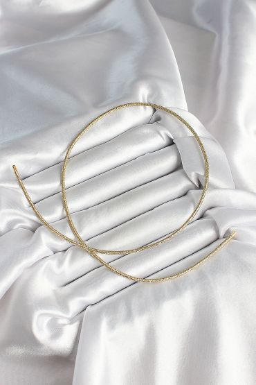 Mıknatıslı Gold Renk Sarmal Kadın Bileklik - TJ-BB6970