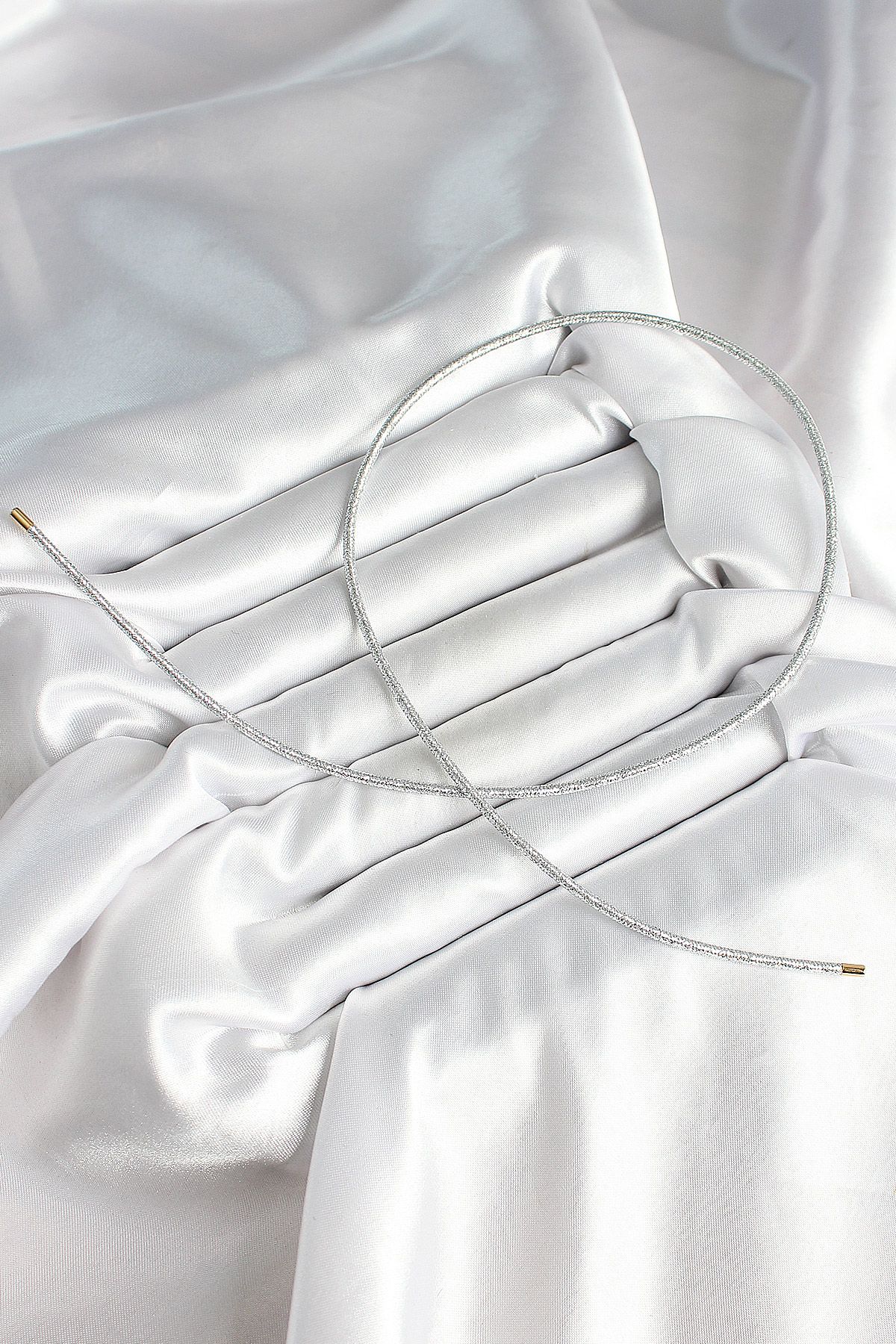 Mıknatıslı Gümüş Renk Sarmal Kadın Bileklik - TJ-BB6974