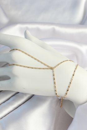 Pirinç Gold Renk Seyrek Ezme Şahmeran - TJ-SN638