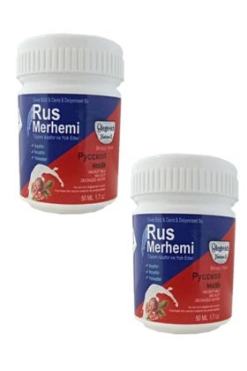 Rus Merhemi Tüy Azaltıcı Ve  Edici Kremi 50 ml X 2 Adet