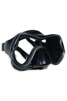 Star Diving Temper Camlı Dalış Maskesi Yetişkin - 51709-SİYAH
