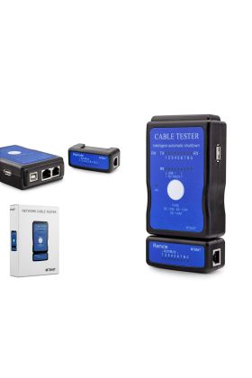 Kablo Test Cihazı Rj11 + Rj45 + Rj12 + Usb HDX6512