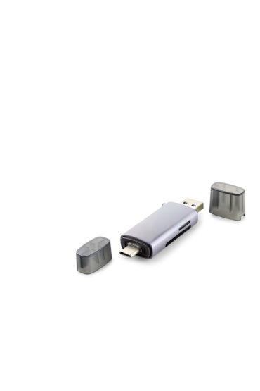 Card Reader Usb3.0 + Type-C All In One Gri HDX7031