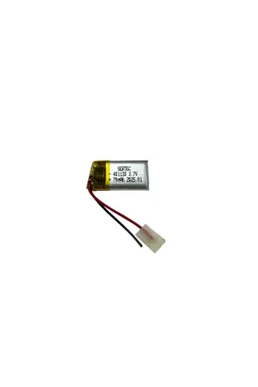 401120 3.7V 70 MAh Li-Polymer Pil (Devreli/1.5A)