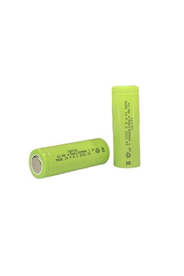 1.2V 1300 Mah - 4/5AA- Ni-MH Şarjlı Pil - Başsız / Flat Head