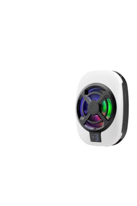 Telefon Buz Soğutucu Fan Isı Gösterge Led Beyaz HDX4612