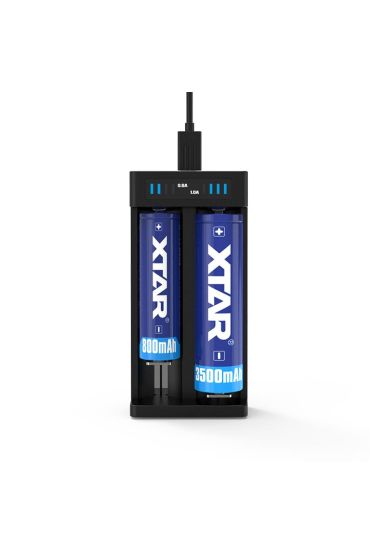 MC2 Plus İkili Li-ion Pil Şarj Cihazı