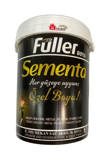 Sementa Özel Su Bazlı Saf Akrilik Boya 0,5 Litre Beyaz