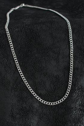 316L Çelik Kalın Zincir Model Gümüş Renk Erkek Kolye - TJ-ERK1400