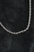 316L Çelik Burgu Zincir Model Gümüş Renk Erkek Kolye - TJ-ERK1401