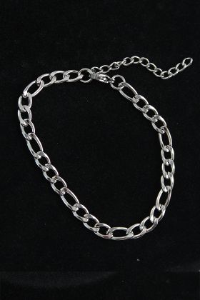 316L Çelik Klasik Model Gümüş Renk Erkek Bileklik - TJ-EB3745