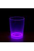 PartyGlow Neon Mor Bardak 8.5 x 10.5 cm