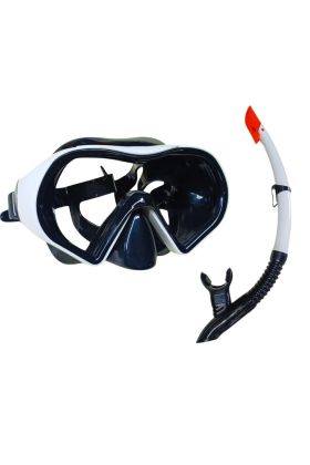 Star Diving Dalış Maskesi ve Snorkel Yetişkin - 517-BEYAZ