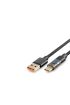 Type-C To Usb Kablo Akıllı 35W 1.2M Siyah HDX1300K