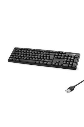 Kablolu Standart Klavye F Siyah HDX2601