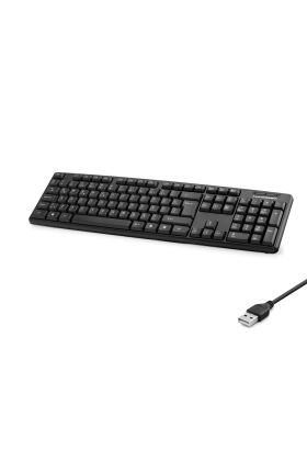 Kablolu Standart Klavye Q Siyah HDX2603