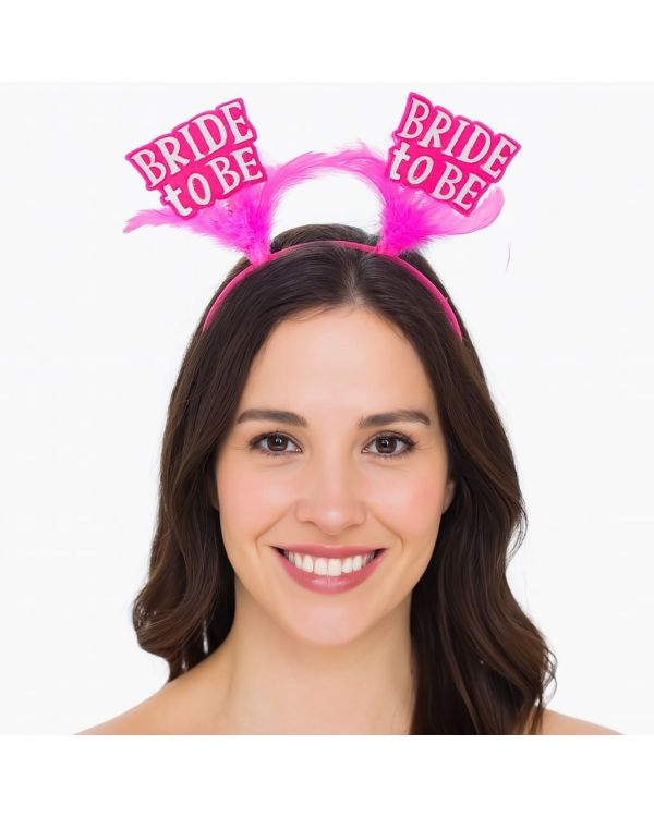 Pembe Renkli Bride to Be Parti Tacı – Bekarlığa Veda Gecesi İçin