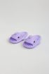 Köpekbalığı Mor Unisex Tam Ortopedik Terlik Shark Slides