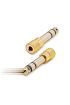 6.5 Mm To 3.5 Mm F Çevirici Enstruman Gitar Gold HDX1264